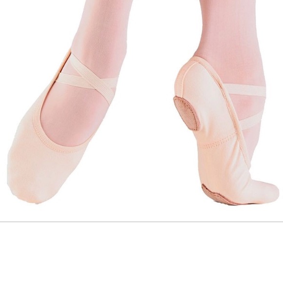 canvas ballet slippers